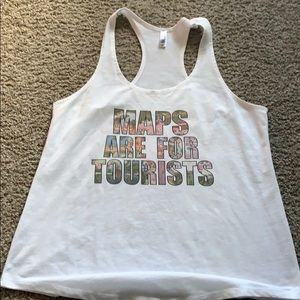 Walt Disney World “Maps are of Tourists” Tank Top